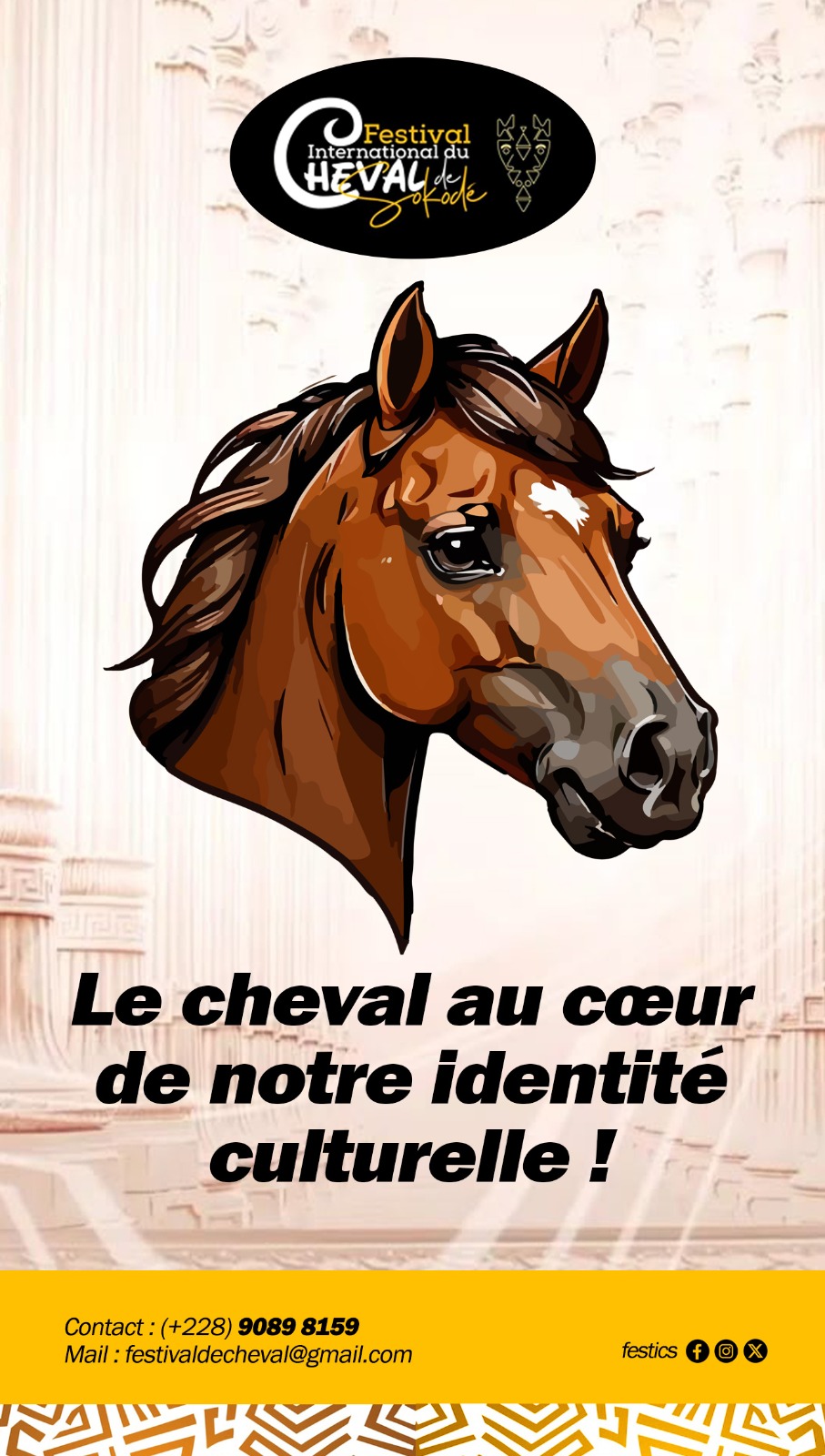 Affiche FESTICS 2026