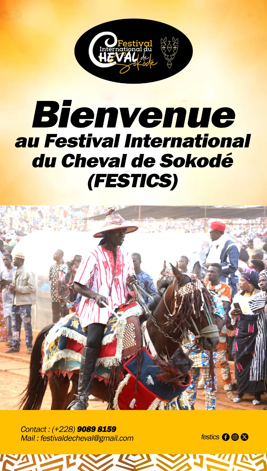 Affiche FESTICS 2026