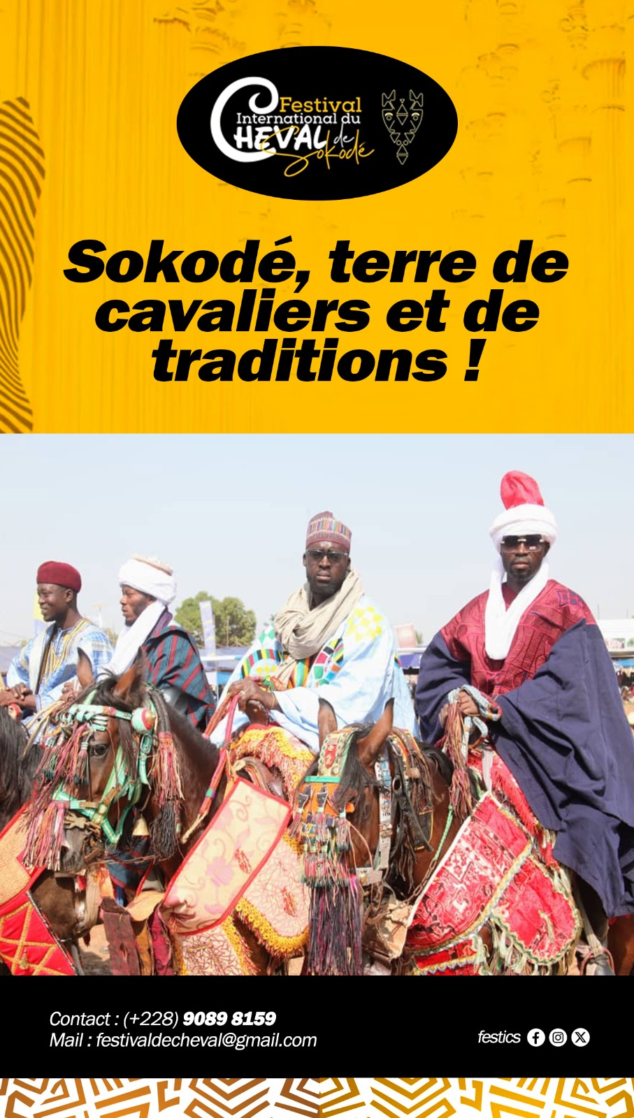 Affiche FESTICS 2026